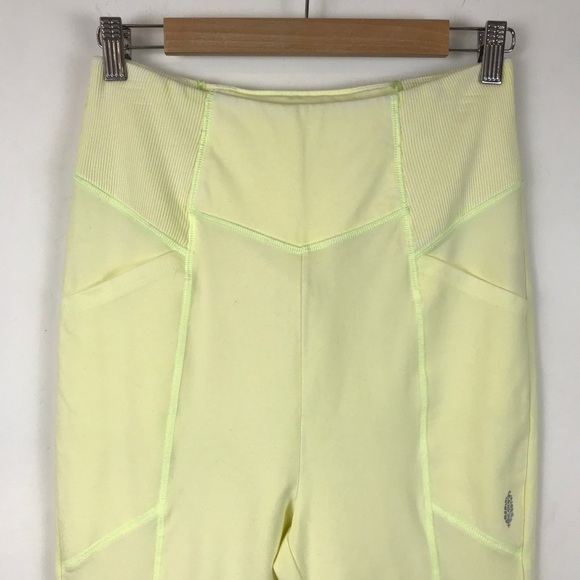 NWOT Free People Movement Windy River Leggings in Lime Size XS - Picture 11 of 15